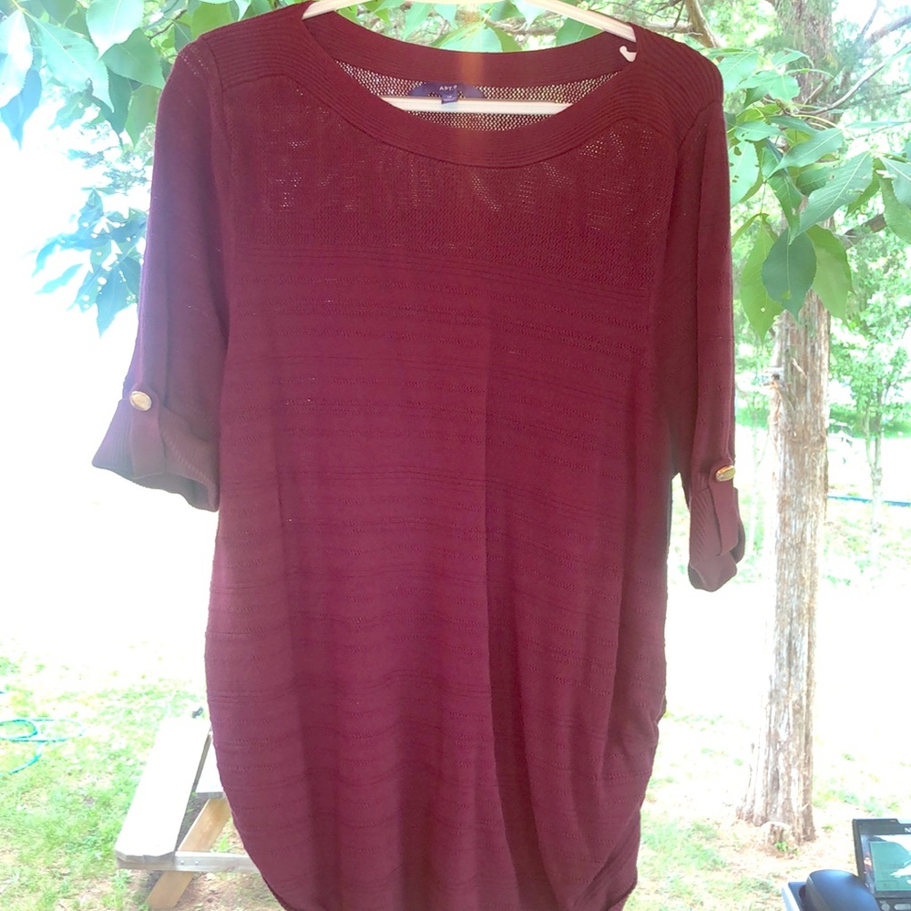 Apt. 9 short sleeve sweater 1X